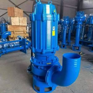 SHUANGSHENG High-Strength Metal <b>Submersible</b> Slurry <b>Pump</b> High-Pressure Sealing 0.75KW 50/60Hz 2 Inch Outlet for Wastewater - Product Image 6