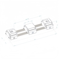 Juego de mordazas modulares para rectificadora TRIAG, juego de sujeción POWER CLAMP C para máquina CNC de 5 ejes HMC 3A-110101