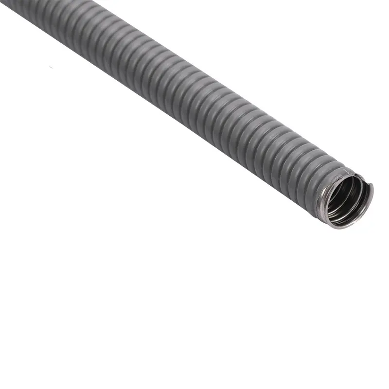 Gi Flexible Conduit PVC coated flexible metallic conduit for electric cable wire protection conduit
