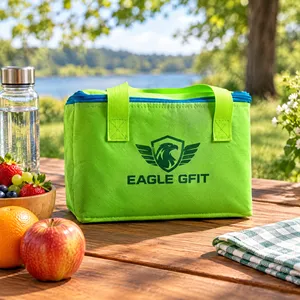 Servicio OEM, Bolso Térmico Ligero con Cierre de Cremallera, Bolso de Playa, Bolso Nevera Portátil para Almuerzo - Product Image 2