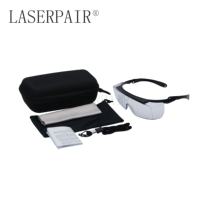 Lunettes de sécurité laser CO2 10600nm, lunettes de protection oculaire avec CE EN207 pour l'élimination des rides au laser