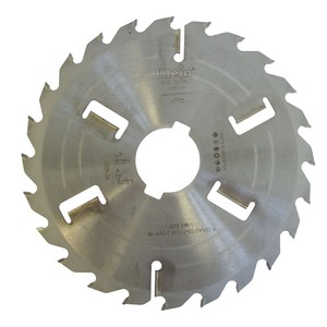 HW 350mm sega circolare a spalla Multi-lama B/C = 4.2/2.8 Z = 24 + 2 + 4 denti D + chiave = 70 + Ch L Max = 105 per uso industriale - Product Image 1