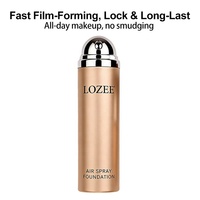 LOZEE Spray de Teint Spécial Peaux Grasses à l'Acide Azélaïque, Traitement ODM Personnalisé, Contrôle du Sébum, Longue Tenue, Sans Agglomération
