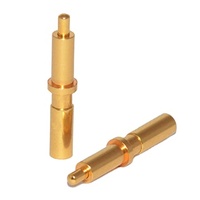 Broches de contact en laiton de précision de qualité supérieure pour connecteurs automobiles, éclairage LED, chargeurs, broches Pogo, usinées CNC, nickelées, conformes ISO