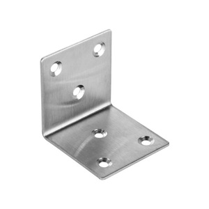 Outils de quincaillerie, connecteur plat en acier inoxydable en forme de L pour la construction - Product Image 1