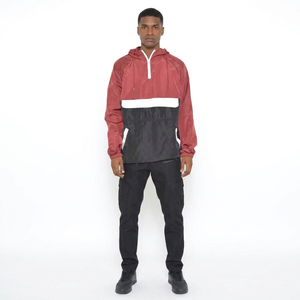 <b>Lightweight</b> Waterproof Windproof Hooded Stand Collar <b>Rain</b> <b>Jacket</b> Quick Dry Material Soft Breathable Inner Lining <b>Men's</b> <b>Jacket</b> - Product Image 1