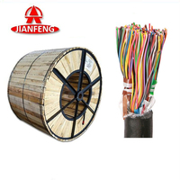 Cable telefónico subterráneo de cobre sólido JFDL 3/100/150/600/800 pares, 2 hilos, código de color