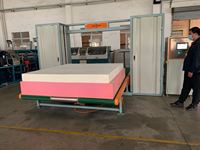 Découpeur automatique pour mousse de Latex, appareil de découpe automatique, disponible en format Horizontal et Vertical