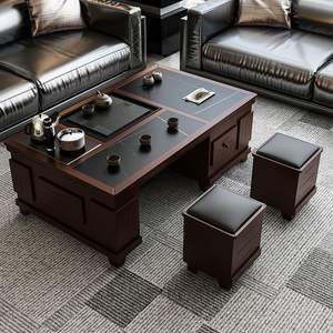 Kung Fu <b>Tea</b> Table Living Room Home <b>Tea</b> <b>Set</b> Simple Combination Office Desk Chair Heat Resistant Afternoon <b>Tea</b> - Product Image 4