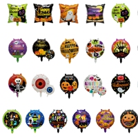 Ballons d'Halloween BLN en Mylar, ensemble de ballons fantômes, citrouilles et squelettes pour décorations de fête intérieures et extérieures pour la collecte de bonbons ou de farces.