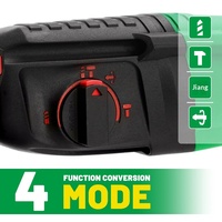 Marteau électrique léger 26 mm 110 V/220 V, prise EU/US/UK, 3 vitesses, couple élevé, fonctions de perçage avant/arrière et de perçage plat