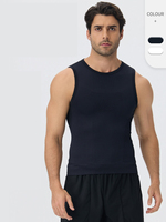 Débardeurs de musculation personnalisés pour hommes, débardeurs de compression vierges pour hommes, vêtements d'entraînement pour hommes, maillots de lutte