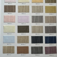 LH031 #   Tissu en soie brodée teinte lumineuse 24 couleurs 105g, résistant à l'abrasion, pour manteaux légers, chemises, robes, vêtements et pantalons pour femmes