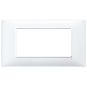 Vimar White Wall <b>Switch</b> Plate 19x8 Inches 0.9 Height - Product Image 1