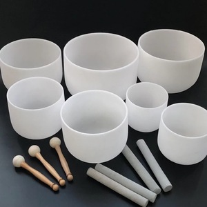 7 Stuks Mat Kwarts Kristal Klankschalen C D E F G A B Noten <span class=keywords><strong>Met</strong></span> Hoes Een Set 432Hz Muziekinstrumenten & Accessoires - Product Image 5