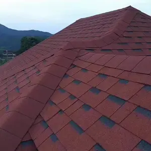 America Shingle Standard double Layer Good Price Roofing Tile / Asphalt Roofing Shingles Manufacturer