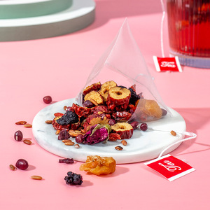 Wuhong thé 160g en conserve 20 Pack Triangle sac thé rouge <span class=keywords><strong>Jujube</strong></span> haricot rouge riz rouge mûrier Wolfberry approvisionnement au détail bouteille emballage - Product Image 3