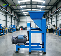 Nouvelle machine à découper les racines et les fourrages avec moteur électrique en fonte, capacité de 500 kg/h pour l'élevage