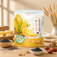 NANFANG Céréales instantanées Kudzu Yam Corn 360g, poudre de céréales chinoise traditionnelle, petit-déjeuner, boisson chaude