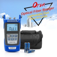 GUANGYAN SGOT04 Mini OTDR de Fibra Óptica VFL de Alta Precisión 1310 1550nm con Conector SC, Herramienta de Medición y Prueba para Redes FTTX