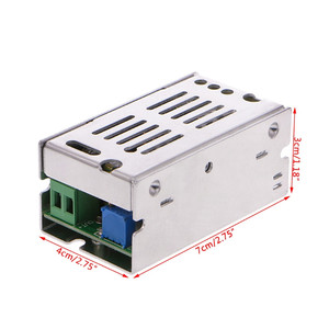 ซิงโครนัสบั๊กคอนเวอร์เตอร์200W 15A <span class=keywords><strong>DC</strong></span> 8 60V ถึง1 36V สเต็ปดาวน์เพาเวอร์ซัพพลายแรงดันไฟฟ้าพร้อมเปลือกป้องกันอลูมิเนียม - Product Image 4