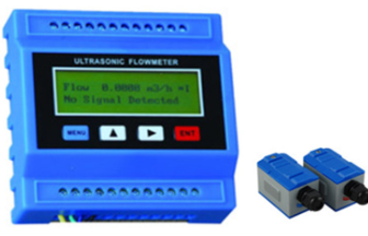 Ultrasonic open channel digital water fule flow meter