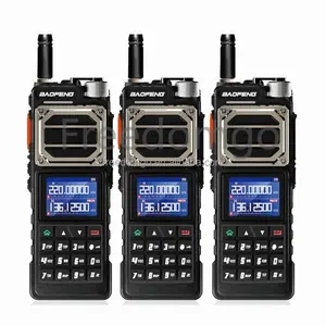 High Quality UV-25 10W UHF VHF Dual Band Ptt Long Range Ham Wireless 10km 2 Way Radio Handheld Walkie Talkie 50 Amateur Radio