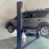 Atelier de réparation petit ascenseur 4 tonnes électrique hydraulique levage rapide grue Mobile Installation pneu gratuit châssis outil d'entretien
