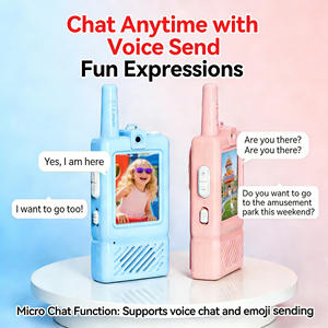 Talkies-walkies vidéo pour enfants, cadeau de Noël ou d'anniversaire, avec caméra, rechargeables, jouet talkie-walkie vidéo pour enfants - Product Image 3