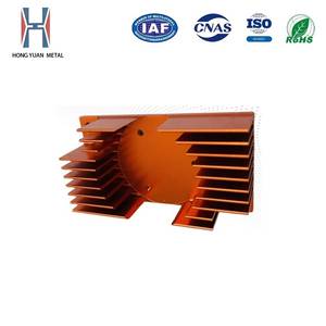 Radiateur LED COB intérieur en <span class=keywords><strong>aluminium</strong></span> 6063 T5 à profil solide personnalisé, usiné CNC, pour refroidissement d'adaptateur secteur OEM/ODM - Product Image 1