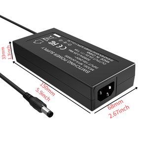 Convertidor/Adaptador de Corriente Recargable MYIXI de 24v10a para Noruega, Lámpara de Neón, Escáner, Aspiradora de Coche, Cámara CCTV, Router <span class=keywords><strong>Tapo</strong></span> - Product Image 2
