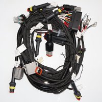 موصل كهربائي مخصص مقاوم للماء للسيارات من النوع الذكر إلى الأنثى مع حزمة أسلاك نحاسية