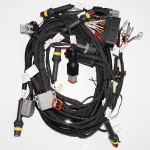 Custom Automotive Waterproof Male to Female Connector Wire Harness Electrical Copper Wire Loom Harness - Product Image 4