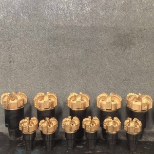 252mm macchina trapano alta Manganese acciaio e diamante PDC Bit con 5 lame e 4 1/2 1613 taglierine per <span class=keywords><strong>roccia</strong></span> - Product Image 6