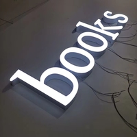 Lettres en relief 3D Daco Sign avec éclairage frontal LED, design gratuit, étanches IP65, garantie 5 ans, OEM/ODM, éclairage décoratif, publicité