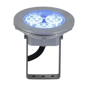 Submersible Led RGB White LED Fountain 12v Underwater Pool Lamp Boat Under Water Light