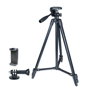 DIGIPOD fabrika doğrudan satış 53 inç Selfie oturma smartphone tripod standı profesyonel fotoğrafçılık tripod ile gopro aksesuarları