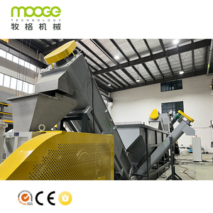 Smaller 500 1000 KG <strong>Plastic</strong> Recycling Granulator <strong>Extruder</strong> <strong>Machine</strong> / Waste Bags Washing Line / LDPE Film Washing Recycling - Product Image 5