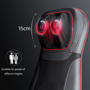 OEM Customized Portable Car <strong>Masages</strong> Seat Vibrating Neck and Back Shiatsu Massage Cushion Full Body Use - Product Image 2