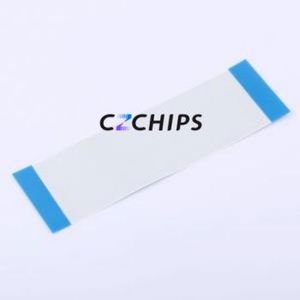 HX FFC-1.0-30P-100mm FFC Cable (Flexible Flat Cable) P=1mm Connector 30P 1mm 0.3mm Non-Inverting - Product Image 2