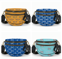 Promotion usine : Sac bandoulière Sorority Shell, design élégant avec lettres grecques, sac banane unisexe, sac bandoulière de voyage pour l'extérieur