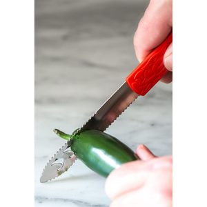 Strumenti di formaggio per formaggio Jalapeño all'inizio per un facile carotaggio e servizio