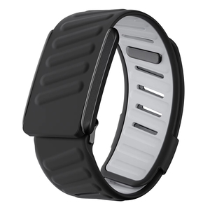 Whoop Sports Strap Bracelet en silicone souple avec bordure transversale pour Amazon Hot Model Smartwatch Band Composé de caoutchouc - Product Image 1