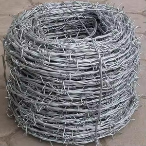 Dây thép gai thật, 1320ft, cuộn dây thép gai 4 điểm 18 thước, hàng rào cho hàng thủ công, răn đe Critter, trung chuyển chim, vườn - Product Image 1