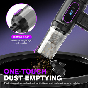 <span class=keywords><strong>Aspirateur</strong></span> de voiture sans fil portatif 65W 2*2000mAh, aspiration et soufflage 2-en-1, <span class=keywords><strong>aspirateur</strong></span> rechargeable portable pour la maison - Product Image 3