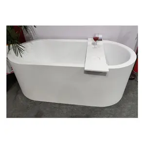 Firststone Sale Popular Modern Fashion Soaking Bathtubs Freestanding White Acrylic Bathtub Price For Bathroom Design