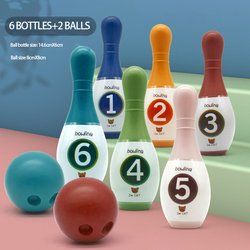 Juego de bolos de juguete