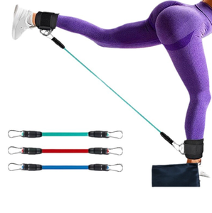 Producto caliente Bandas de resistencia de tobillo para hacer ejercicio con puños Kickbacks Ejercicios de entrenamiento de glúteos DE CADERA - Product Image 1