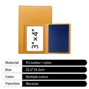 Promotion Cover Portable Men <b>Travel</b> Pu Leather Passport <b>Holder</b> With Custom Logo - Product Image 2