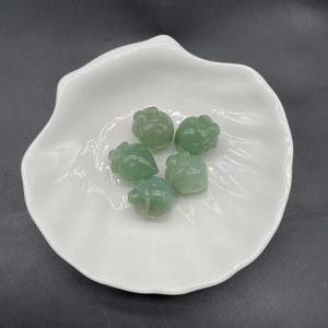 Pierres de guérison en cristal de 20 mm, cadeaux, petite taille, forme mignonne, plusieurs matériaux disponibles, cristal fraise - Product Image 3